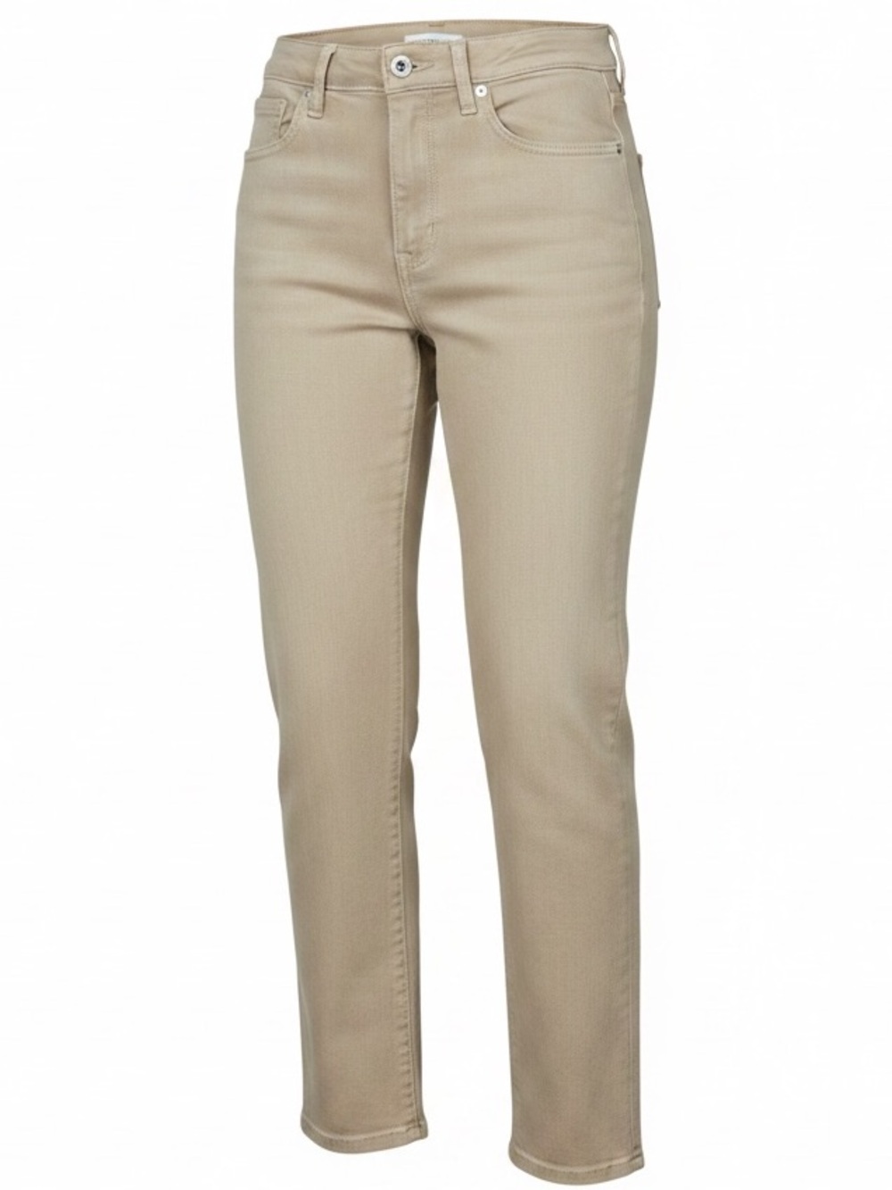 Good American Straight Leg Jeans in Beige Sz 8/29
